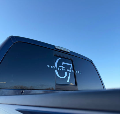 Large Sixx7 Decal