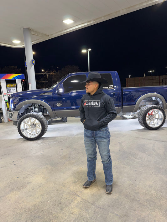 6 Sevevn Signature Box Logo Hoodie